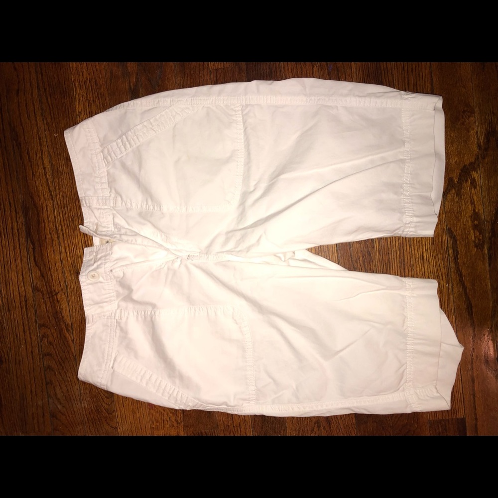 White shorts